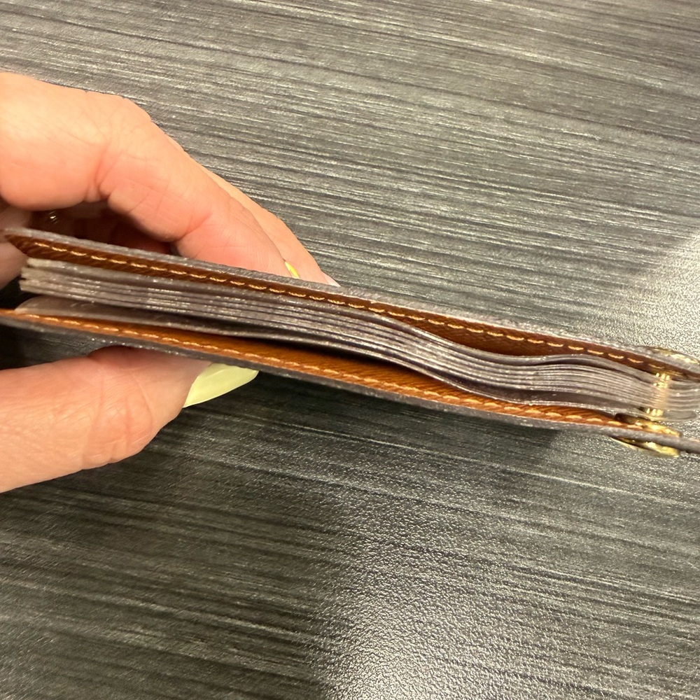 Authentic Louis Vuitton Vintage pocket organizer/card case in pristine condition - Picture 5 of 9